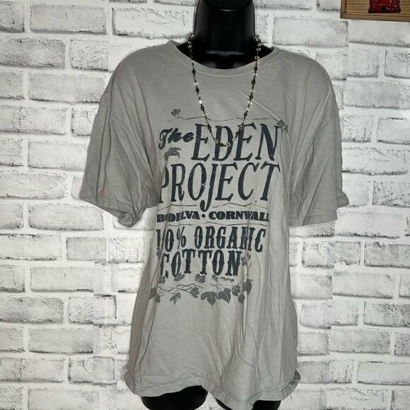 Eden Project Organic Cotton Tee Tshirt Top Size XXL - Picture 1 of 4